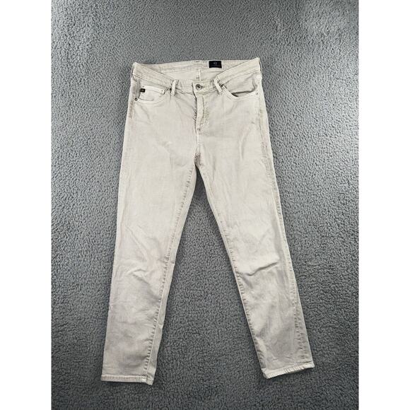 Adriano Goldschmied Jeans Women 29 The Prima Crop Mid Rise Cigarette - Picture 1 of 9
